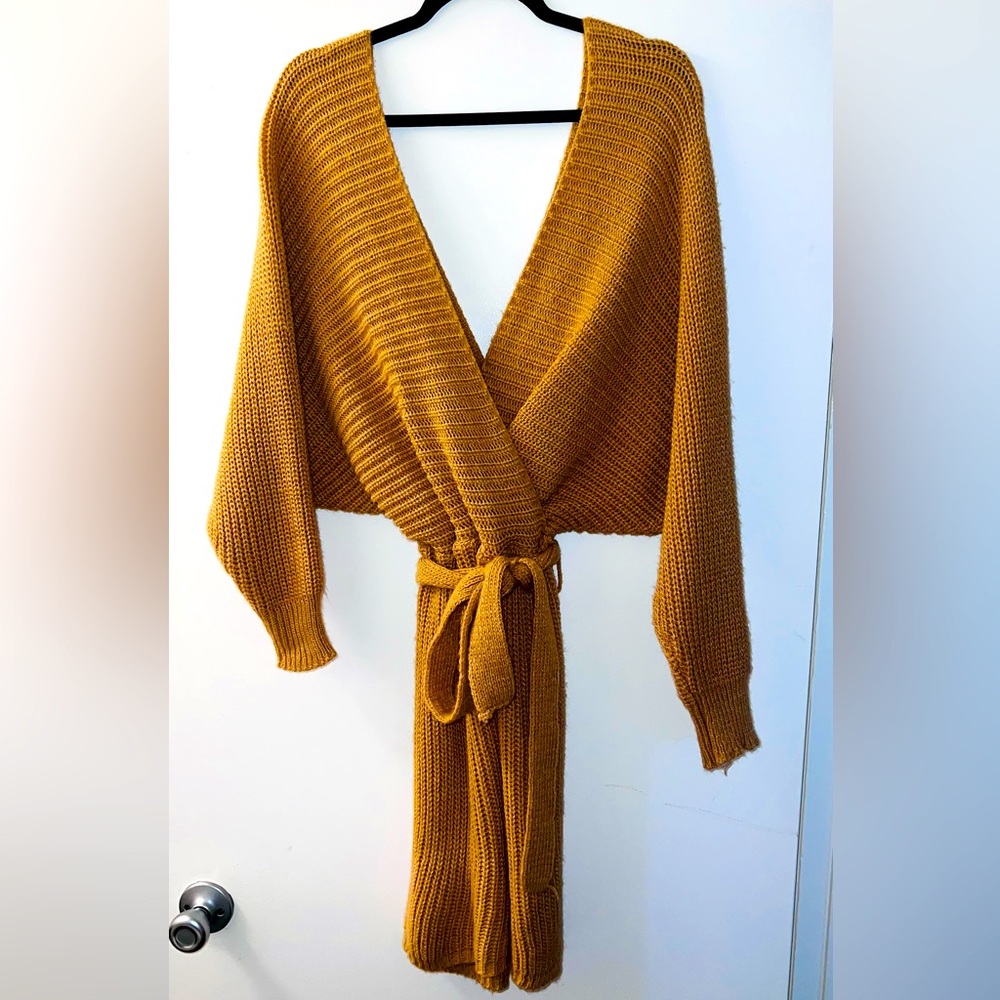 🚨 FOREVER 21 🚨 Off the Shoulder, Belted,Sweater Dress